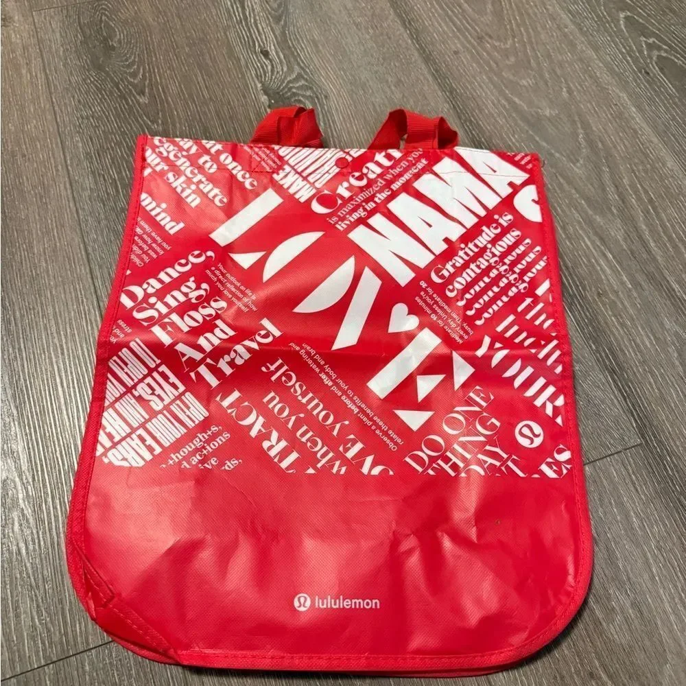 lululemon athletica Red Travel Bag